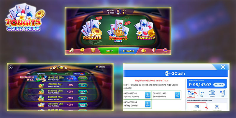 Detailed instructions on how to deposit at Tongits Casino Online